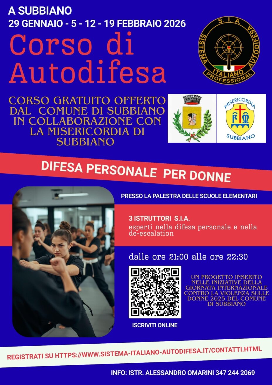 Subbiano Progetto Difesa Donna